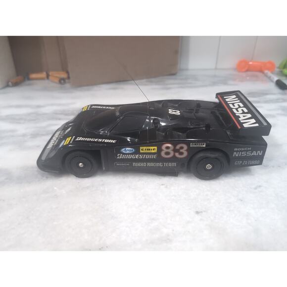 Nikko Original 1985 Nissan GTP ZX-Turbo RC Car #83 Rare HTF Bridgestone Untested - Picture 3 of 7